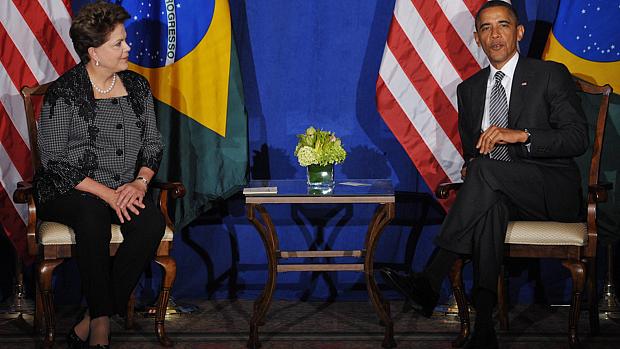 Dilma e Obama após reunião a portas fechadas sobre crise econômica