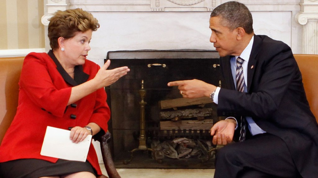 Presidente Dilma encontra Barack Obama, em Washington