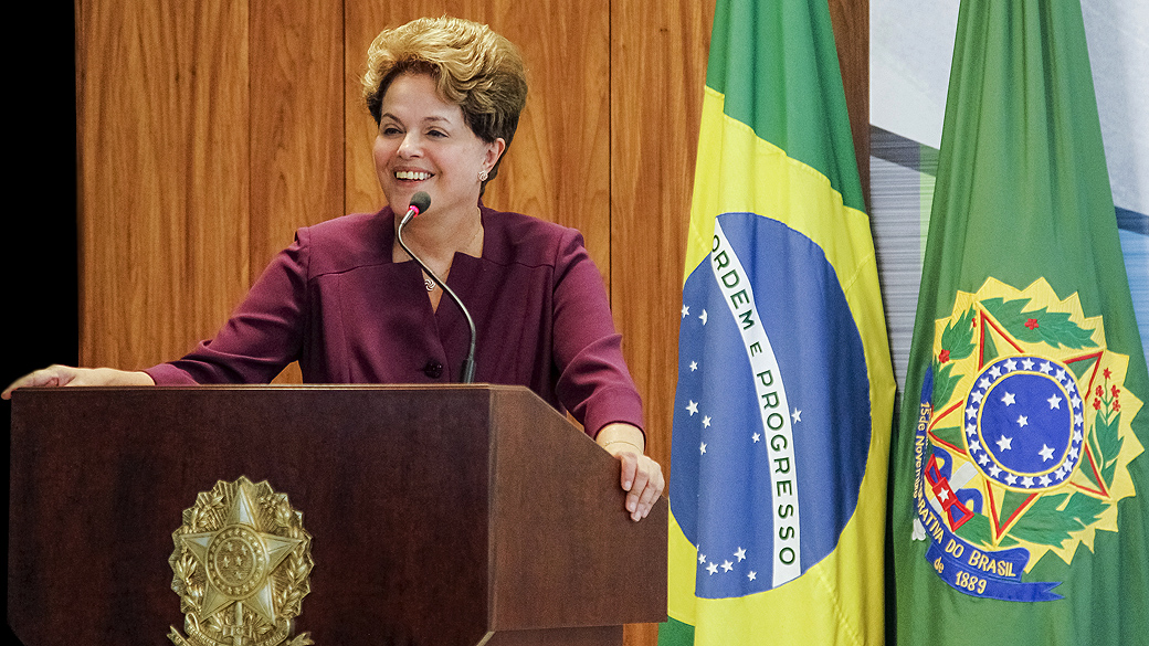 A presidente Dilma Rousseff lançou o PAC (Programa de Aceleração do Crescimento) Mobilidade Médias Cidades, na manhã desta quinta-feira, no Palácio do Planalto, em Brasília