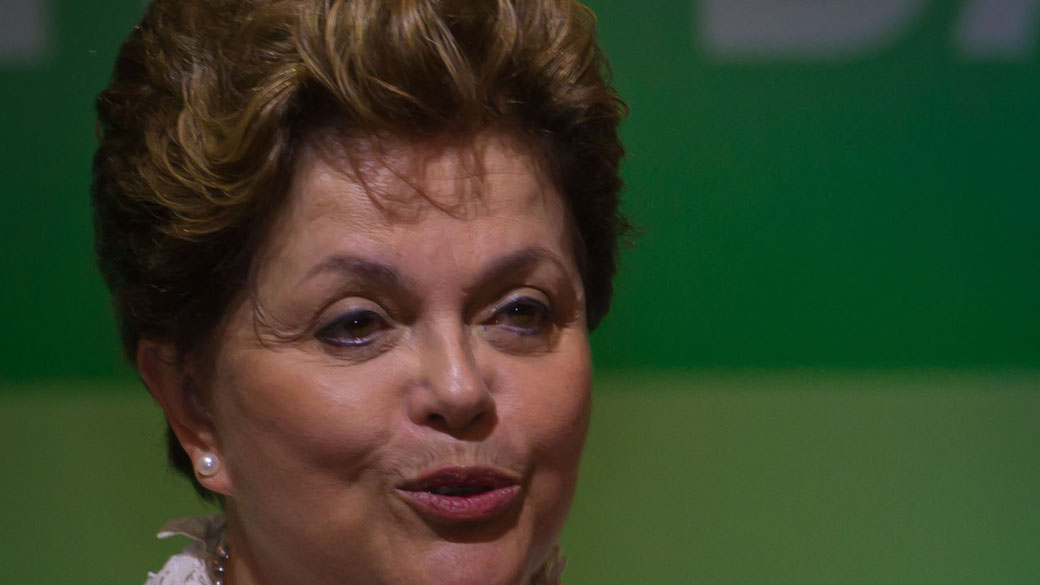Dilma na posse da nova presidente da Petrobras, Graça Foster