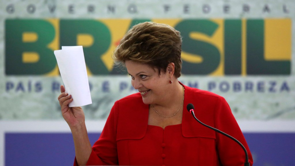 A presidente Dilma Rousseff