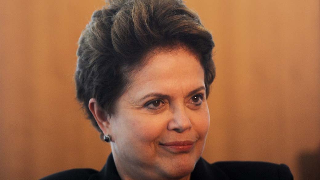A presidente Dilma Rousseff em Brasilia