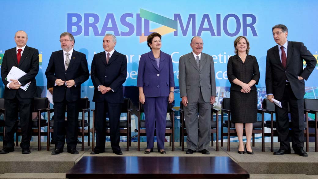 Com Mantega e Sarney, Dilma Rousseff lança o programa Brasil Maior