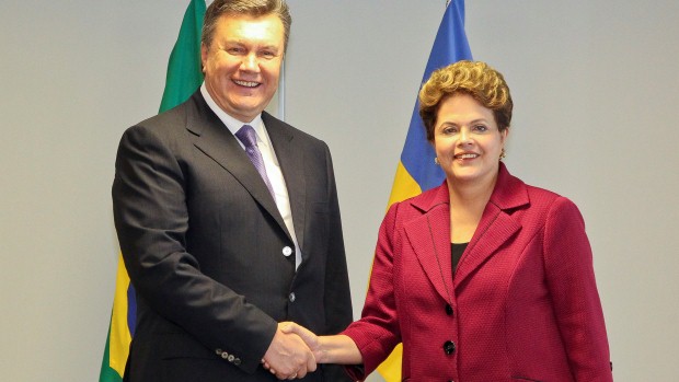 Presidente Dilma recebe o presidente da Ucrânia, Viktor Yanukovitch