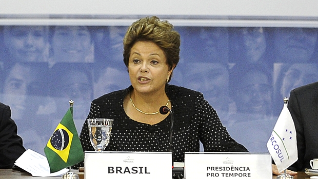 Dilma Rousseff é também a presidente 'pro tempore' do Mercosul