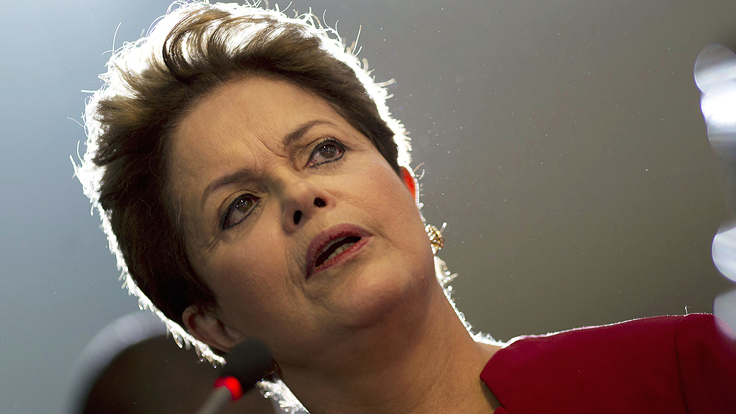 A presidente Dilma Rousseff