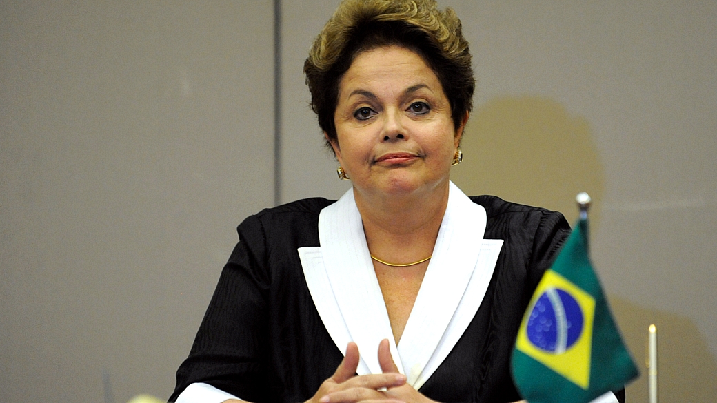 A presidente Dilma Rousseff, no Rio de Janeiro, em 21 de junho de 2012