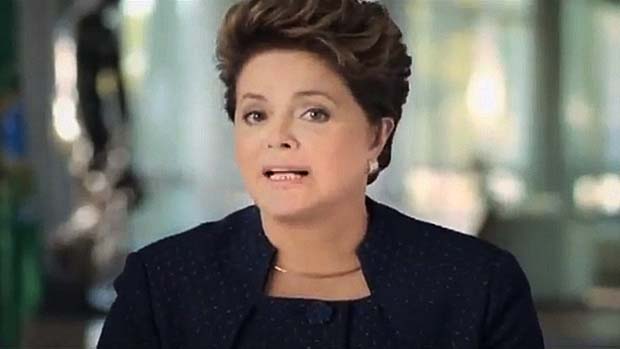 Presidente Dilma durante pronunciamento do Dia da Independência