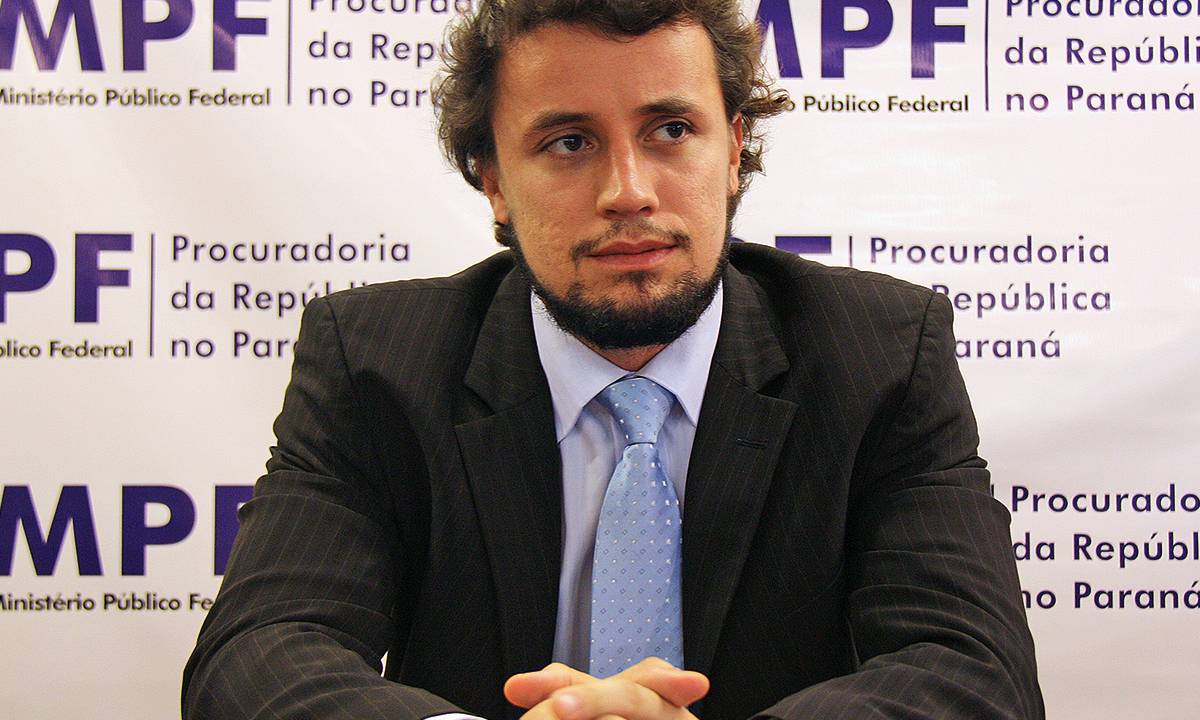 O procurador Diogo Castor, punido pelo CNMP