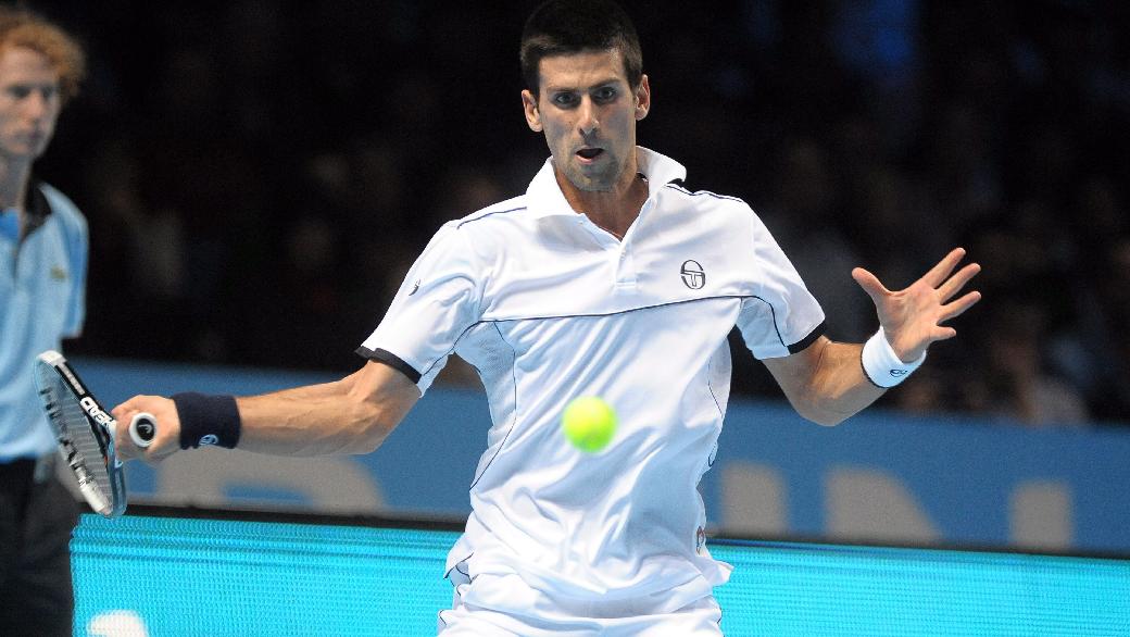 Djokovic começa com vitória o ATP Finals, em Londres