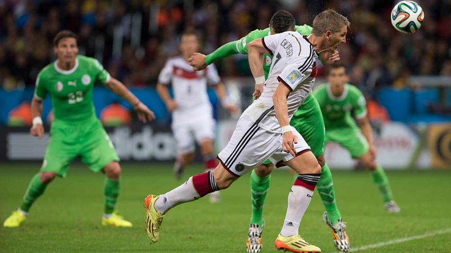 Lance no jogo entre Alemanha e Argélia no Beira-Rio, em Porto Alegre