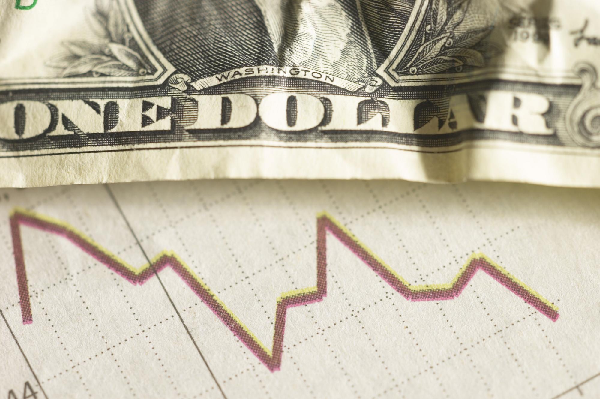 Dólar em queda