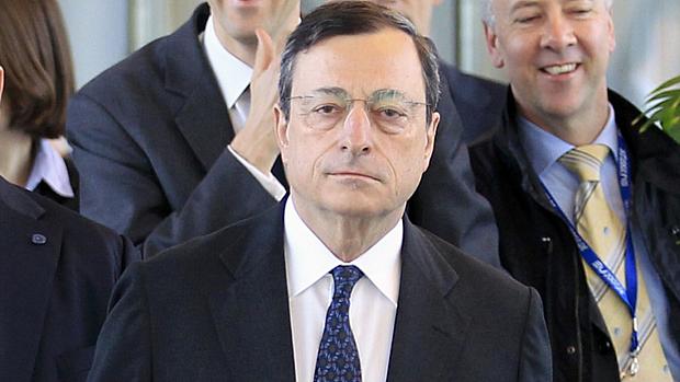 Mario Draghi, presidente do BCE