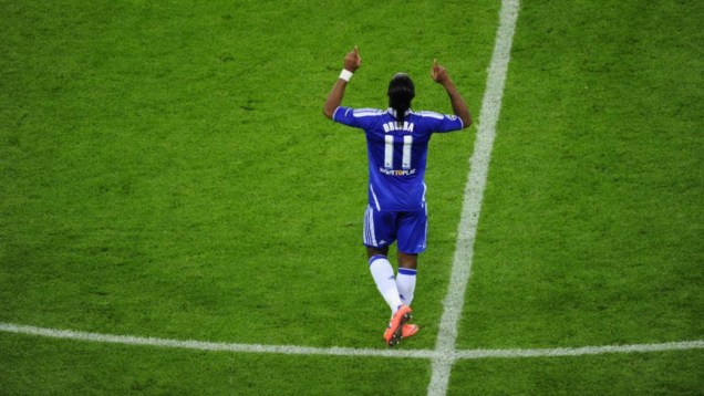 Drogba empatou para o Chelsea