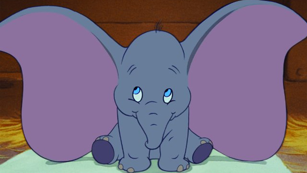 Cena da animação 'Dumbo' (1941)