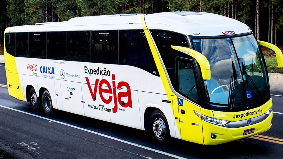 Expedicao Veja pelo Brasil rumo a Não-me-toque/RS