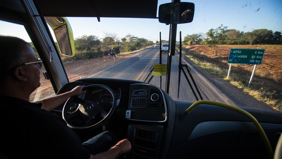 Expedição deixa a cidade baiana de Irecê e segue para Janaúba, em Minas Gerais