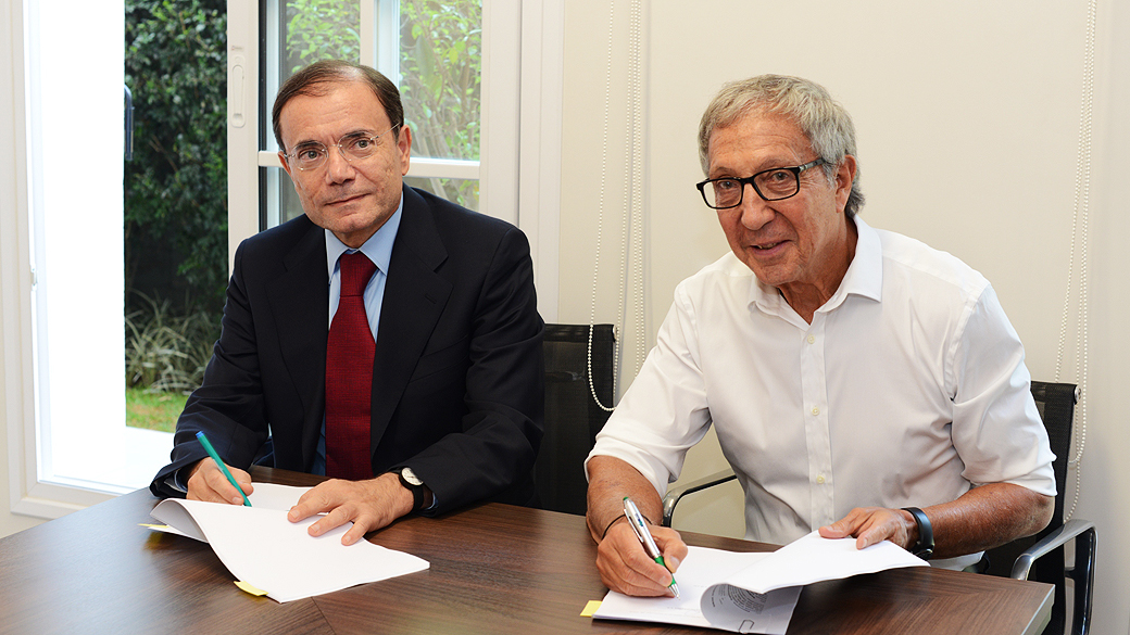 Abilio Diniz e Jean-Charles Naouri chegaram a um acordo no início de setembro
