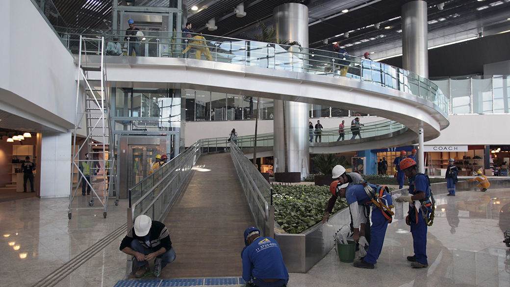 Aeroporto Internacional de Guarulhos, em São Paulo, inaugura o Terminal 3