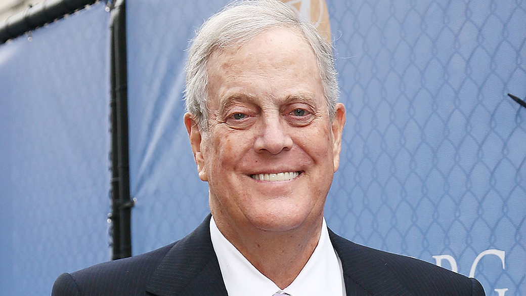 David Koch, presidente da Koch Industries