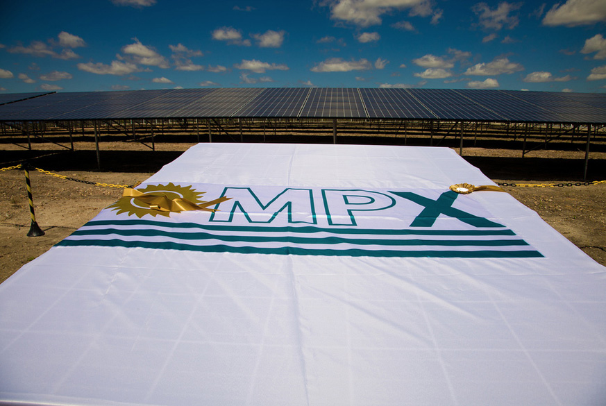 Usina solar da MPX em Tauá