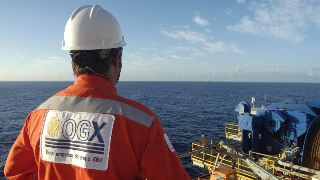 Sonda da OGX na Bacia de Campos