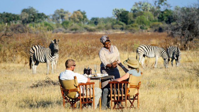 Considerado pela Travel + Leisure o melhor hotel do mundo, o Mombo Camp fica em Botsuana
