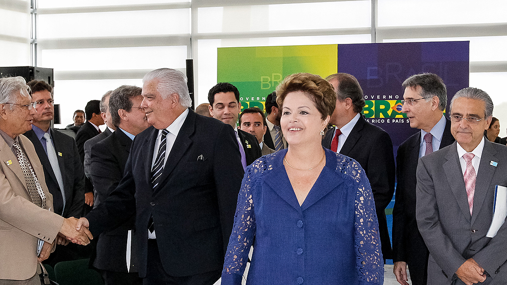 Presidente Dilma Rousseff durante lançamento do Programa Inova Empresa nesta quinta-feira em Brasília