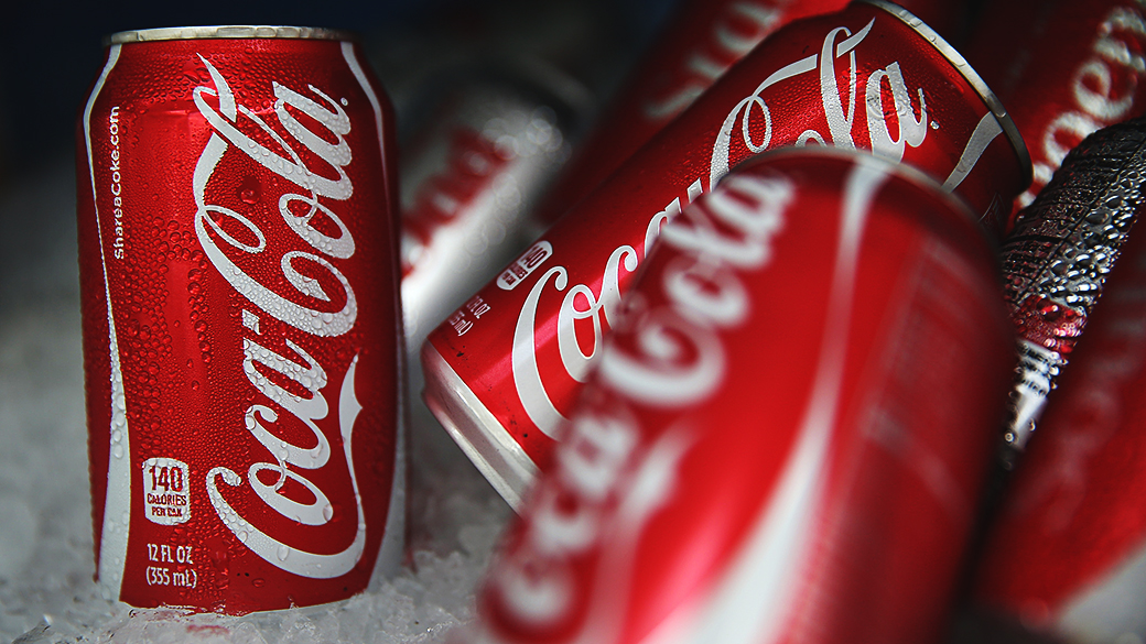 Lucro líquido da Coca-Cola foi de US$ 2,1 bilhões no 3º trimestre, o equivalente a US$ 0,48 por ação