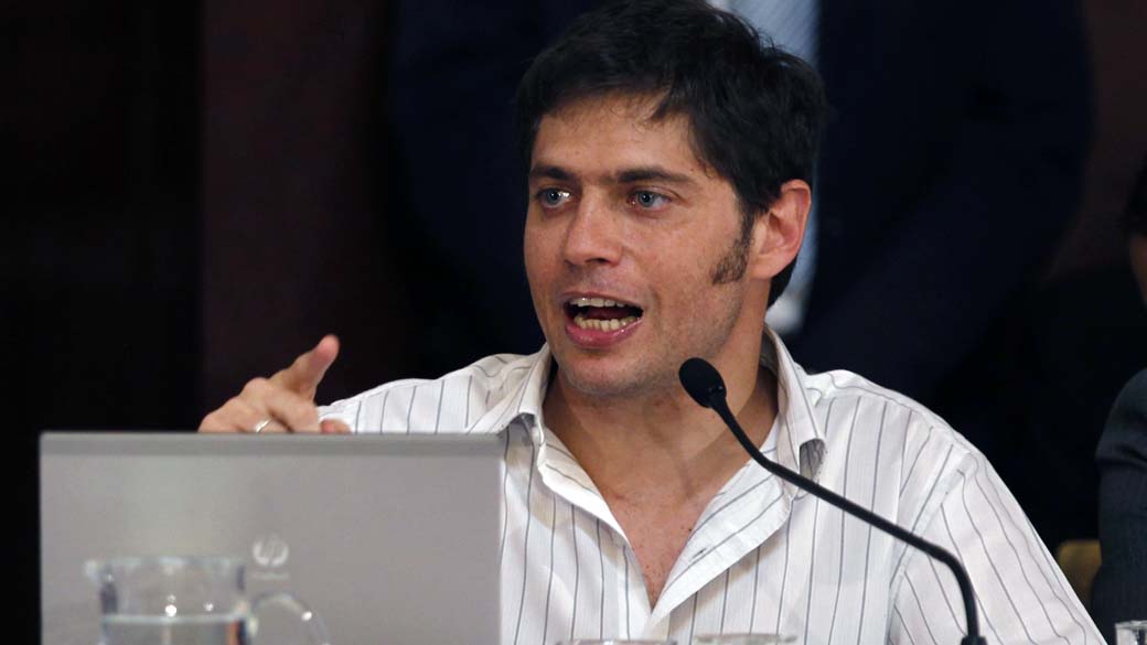 Axel Kicillof, ministro da Economia da Argentina