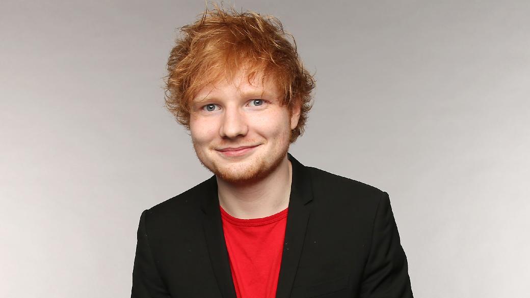 O músico britânico Ed Sheeran