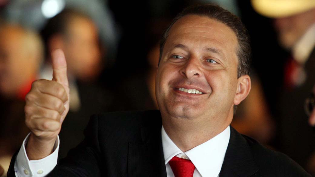 O governador de Pernambuco, Eduardo Campos
