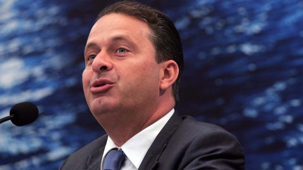 O governador de Pernambuco, Eduardo Campos