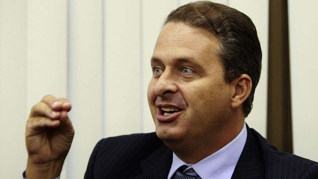 O governador de Pernambuco, Eduardo Campos