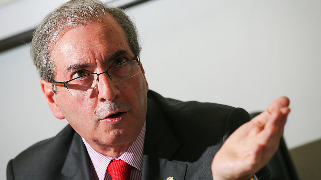 Eduardo Cunha: na lista de Janot
