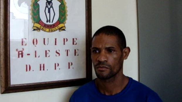 Eduardo Sebastião do Patrocínio, 42 anos, assassino confesso de cinco mulheres, segundo ele garotas de programa, ao longo de três anos