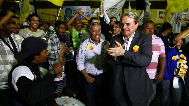 O prefeito de BH e candidato a reeleição, Marcio Lacerda(PSB)