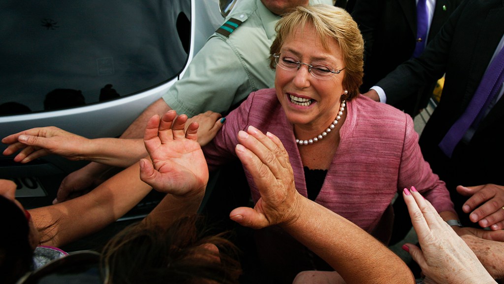 Michelle Bachelet: reformas estruturais podem tirar do Chile os ganhos do passado