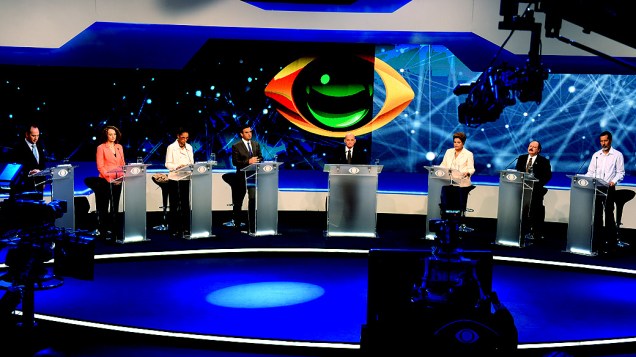 Debate dos presidenciáveis promovido pela Rede Bandeirantes, em 26/08/2014