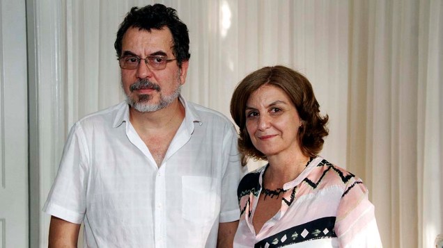 Jorge Furtado e Ana Luisa Azevedo, que dirigiram Doce de Mãe, telefilme da programação de fim de ano da TV Globo