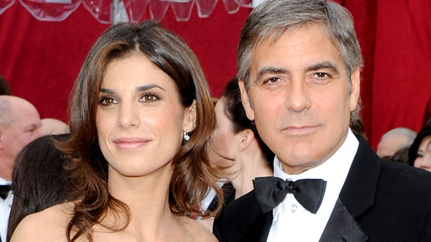Elisabetta Canalis e George Clooney estão juntos há dois anos