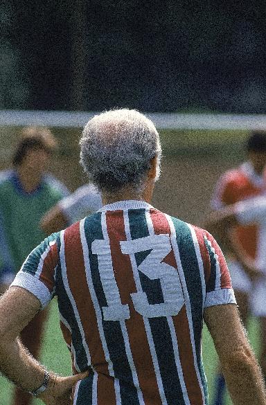 Em 1980, com a camisa número 13 do Fluminense