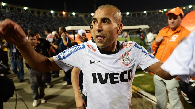 Emerson Sheik destaque da partida da final da Libertadores entre Corinthians e Boca Juniors