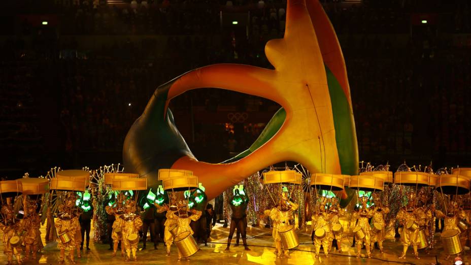 Apresentação brasileira no encerramento dos Jogos Olímpicos de Londres 2012