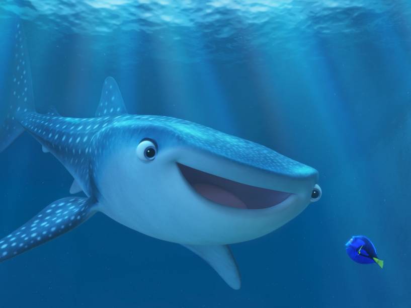 Cena do filme Procurando Dory