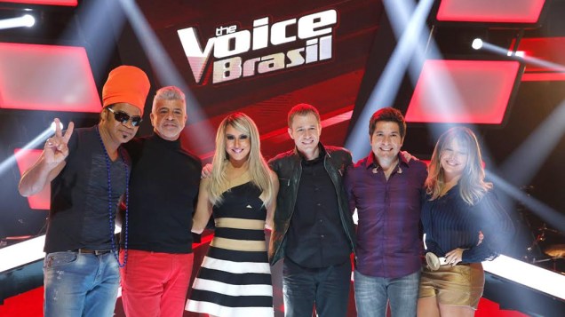 Integrantes da 3ª temporada do The Voice Brasil participam de coletiva de imprensa