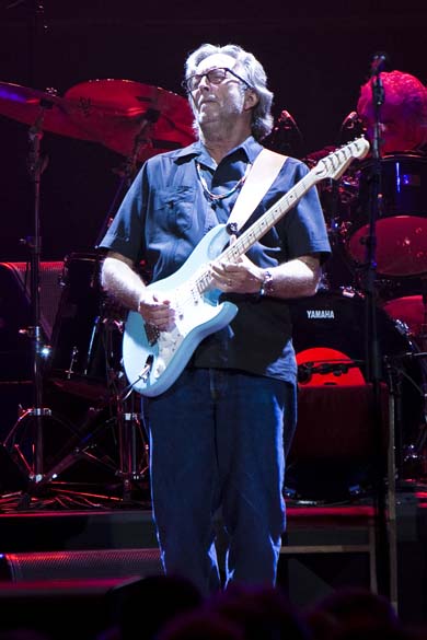 Show de Eric Clapton realizado no Royal Albert Hall em Londres