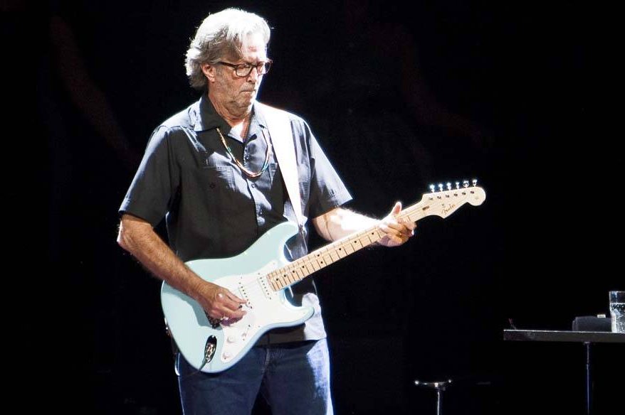Show de Eric Clapton realizado no Royal Albert Hall em Londres, em 2011
