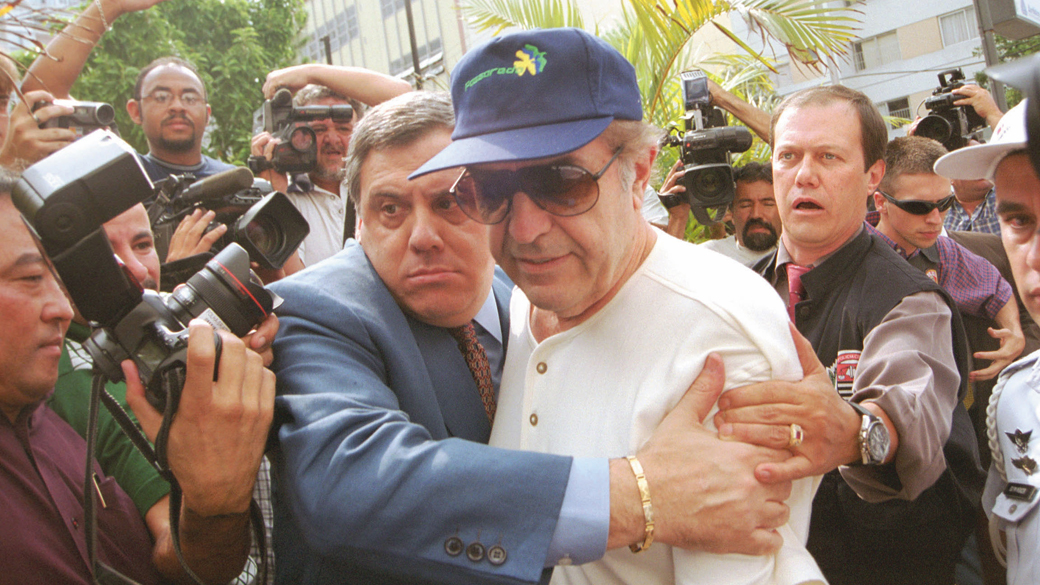 Nicolau dos Santos Neto, em foto de 2001. Ex-juiz foi levado para sede da Polícia Federal.