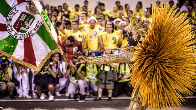 Desfile da escola de samba Acadêmicos do Grande Rio com o samba enredo "Verdes Olhos de Maysa Sobre o Mar, no Caminho: Marica", pelo Grupo Especial do Carnaval do Rio de Janeiro, no sambódromo de Marques da Sapucaí